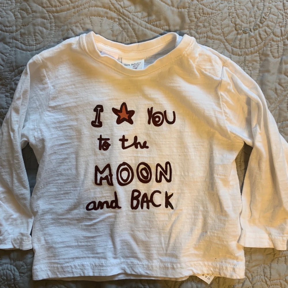 Zara baby boy top size 12/18 months
